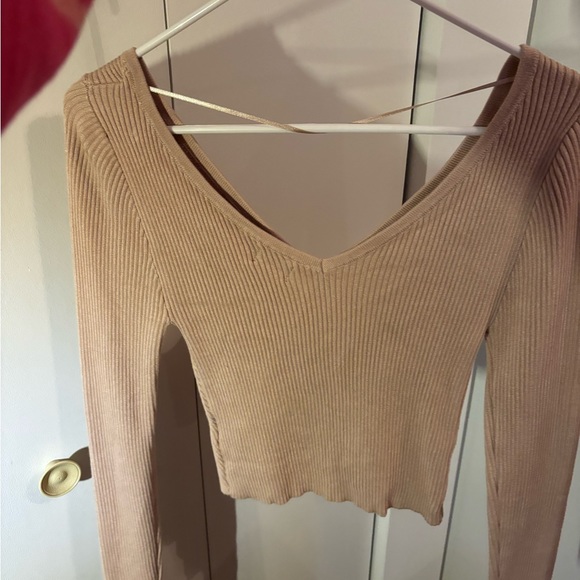 Body Contour Tan/Cream Long Sleeve - Picture 2 of 3